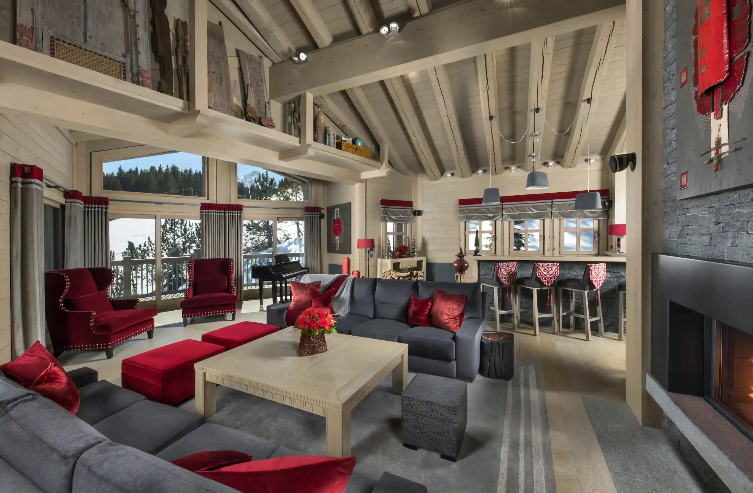 Chalet Muztagh interior